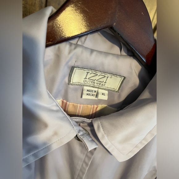 IZZI OUTWEAR TRENCH 🧥 RAINCOAT XL - Picture 7 of 7